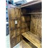 Image 3 : LARGE WOODEN WARDROBE 50" WIDE,  81" TALL,  26" DEEP