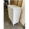 Image 2 : WHITE 5 DRAWER HIGHBOY DRESSER