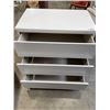 Image 2 : WHITE 3 DRAWER DRESSER
