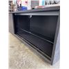 Image 2 : BLACK CREDENZA 75INCH WIDE