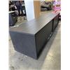 Image 4 : BLACK CREDENZA 75INCH WIDE