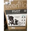 Image 2 : EVENFLO PIVOT MODUALAR TRAVEL SYSTEM W/ LITEMAX INFANT CAR SEAT, RETAIL $799