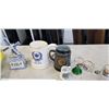 Image 4 : TRAY OF ASSORTED ANTIQUE AND VINTAGE COLLECTIBLES INCLUDING VAN GOGH PRINT