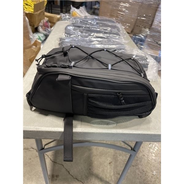 6 NEW WATERPROOF BIKE CARGO BAGS WITH BACKPACK STRAP