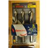 Image 6 : Qty 2 Bosch NKST5003 Auger Bit Sets, DSB5006 Spade Bits & 2 Nail Strike Wood Bits New in Packages