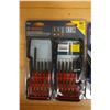 Image 2 : Qty 2 Bosch SBID32 Impact Screw Driving Bit Sets