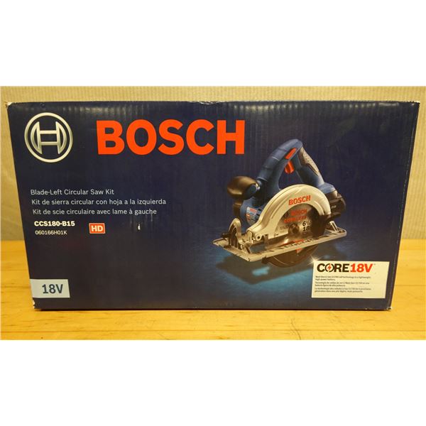 Bosch CCS180-B15 Blade Left Circular Saw Kit w/ Battery 