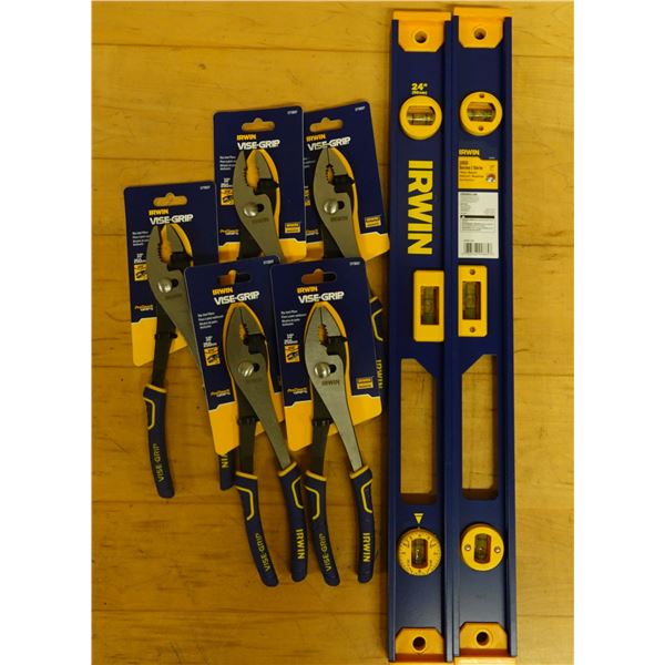 Qty 5 Irwin Vise-Grips 