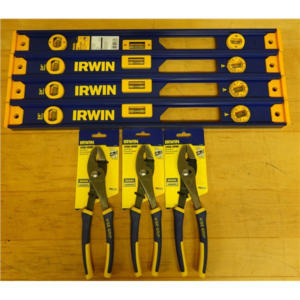Qty 3 Irwin Vise-Grips 