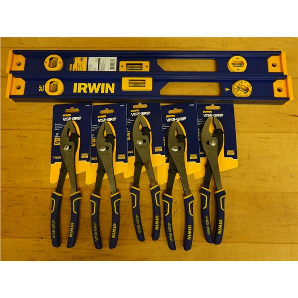 Qty 5 Irwin Vise-Grips 