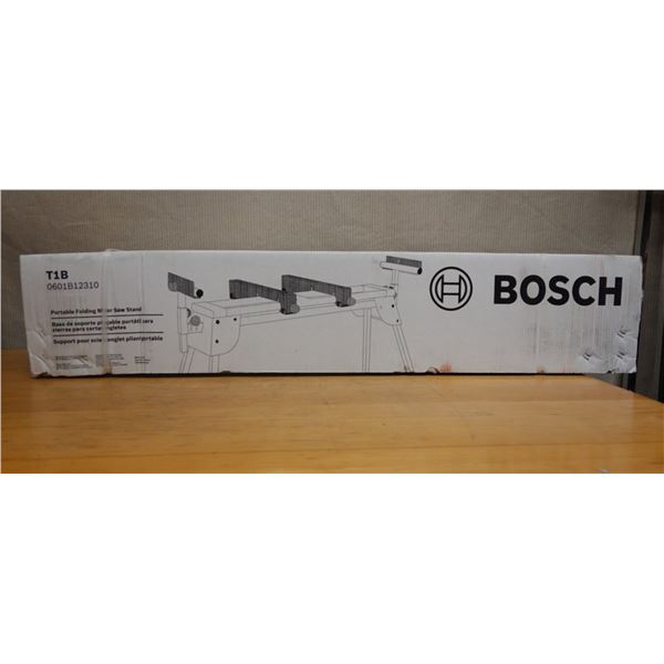 Bosch T1B Portable Folding Miter Saw Stand, New in Box
