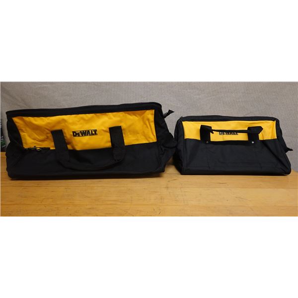 Qty 2 DeWalt Tool Carrier Bags 26" & 20" Long, New