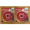 Image 1 : Qty 2 Diablo D0632GP Wood & Metal Carbide Saw Blade 2-Packs, New