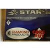 Image 3 : Qty 3 Star Blue 74952 Segmented Diamond Blades, New in Packages