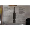 Image 6 : Qty 6 Bosch SBID32 Impact Screw Driving Bit Sets, New in Packages