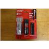 Image 4 : Qty 3 Milwaukee 48-59-2013 USB Charger & Portable Power Source Kits w/ 5 @ 48-11-2401 Batteries