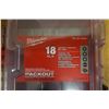 Image 2 : Qty 3 Milwaukee 48-32-4403 Impact Driver Bit 18 Piece Sets, New