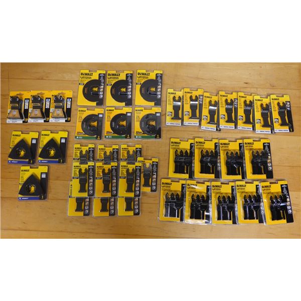 Qty 38 DeWalt Accessories: Oscillating Rasps 