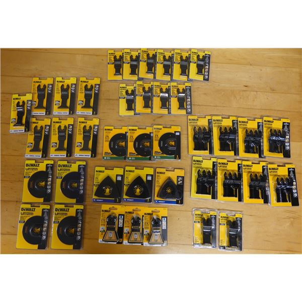 Qty 40 DeWalt Accessories: Oscillating Rasps 
