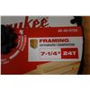 Image 4 : Box of 3 Milwaukee 48-40-0720 Wood Framing Blades, New