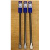 Image 1 : Qty 3 Bosch HS1812 Flat 1" x 18" Chisels, New in Packages