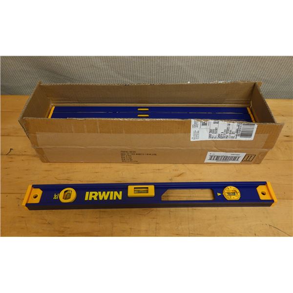 Box of 6 Irwin 1050 Series 24" Levels, New