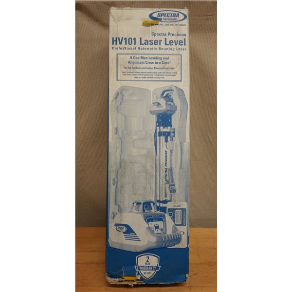 Spectra Precision HV101 Laser Level Professional Automatic Rotating Laser, New