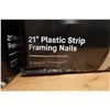 Image 5 : Qty 2 Boxes Steelhead Fasteners ST6D113HD Plastic Strip Framing Nails, New