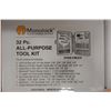 Image 6 : Qty 4 Boxes Monolock MLK32 All-Purpose 32-Pc. Tool Kits, New