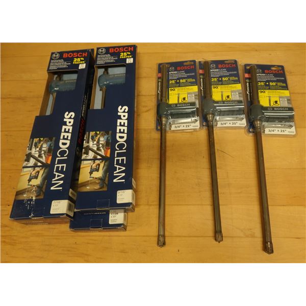 Qty 2 Bosch HCD2074 Dust Extraction Bits 