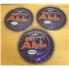 Image 1 : Qty 3 Diamond Products 15373 Cut-All Purple M16 Dry Segmented High Speed Blades New in Package
