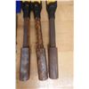 Image 10 : Multiple DeWalt Bushing Tools, Ground Rod Drivers, Scaling Chisel, etc. (Some Rust)