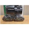 Image 2 : Metabo HPT UC18YKSL 18V Charger w/ 2 Li-ion 2.0 Ah Slide Batteries, New in Package