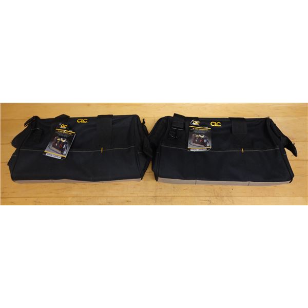 Qty 2 CLC Work Gear 1165 Large 16" BigMouth Bags, New