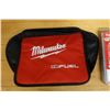 Image 2 : Milwaukee 48-00-8526 Carbide Teeth Sawzall Blade 25-pack & M12 Fuel Zipper Bag, New