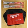 Image 1 : Qty 2 Milwaukee 48-00-5333 Sawzall Blade 3-Packs 