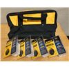 Image 1 : Qty 4 DeWalt DCE041 Bluetooth Tool Connect Tags, New in Package w/ Carry Case