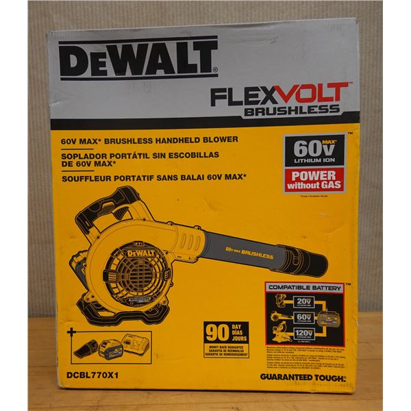 DeWalt DCBL770X1 Brushless Handheld Blower w/ Battery 