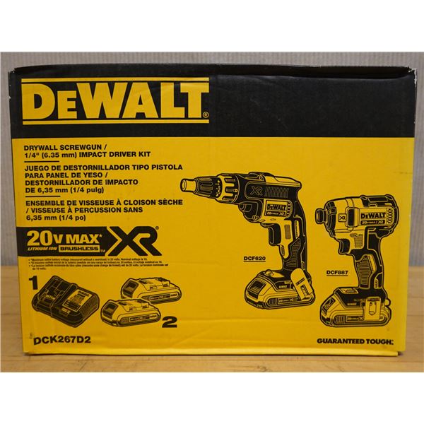 DeWalt DCK267D2 Drywall Screwgun 