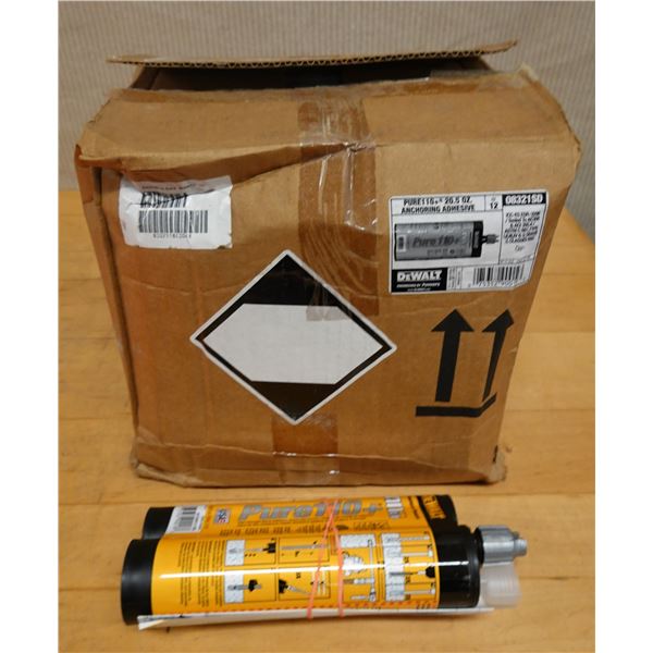 Box of 12 DeWalt 08321SD Pure 110+ Anchoring Adhesives New