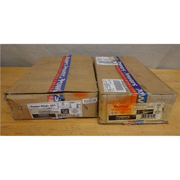 Qty 2 Boxes Powers Fasteners 07164 Vertigo Wood Rods New