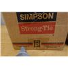 Image 2 : Box Simpson Strong Tie RFB#5x10HDG Retrofit Bolts & Power Fasteners Purple Concrete Inserts New