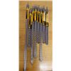 Image 1 : Qty 8 DeWalt SDS Max Rotary Hammer Drill Bits Misc Sizes