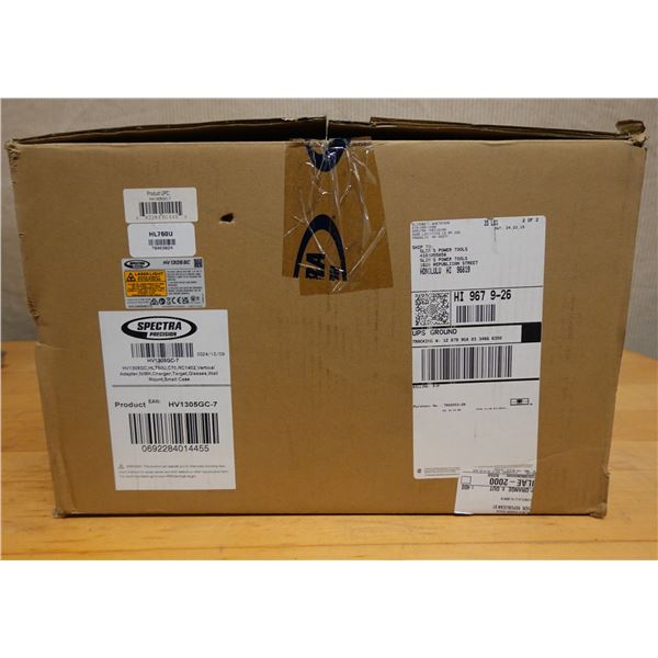 Spectra Precision HV1305GC-7 Green Beam Laser Kit New in Box