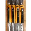 Image 2 : Qty 4 DeWalt SDS Max Rotary Hammer Drill Bits Misc Sizes