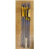 Image 1 : Qty 4 DeWalt SDS Max Rotary Hammer Drill Bits Misc Sizes