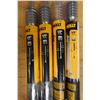 Image 2 : Qty 4 DeWalt SDS Max Rotary Hammer Drill Bits Misc Sizes