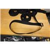 Image 2 : Qty 25 Black Canvas Double Grommet Belts