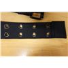 Image 5 : Qty 25 Black Canvas Double Grommet Belts