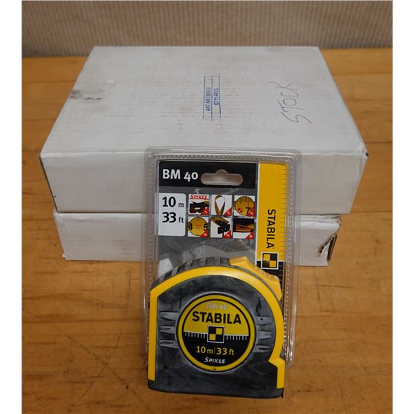 Qty 4 Stabila BM40 Tape Measure New in Packages